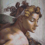 Mozaika (projekt), Michał Anioł -  "Ignudo 2", 135 x 150cm