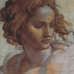 Mozaika (projekt), Michał Anioł - "Ignudo 1", 110 x 160cm